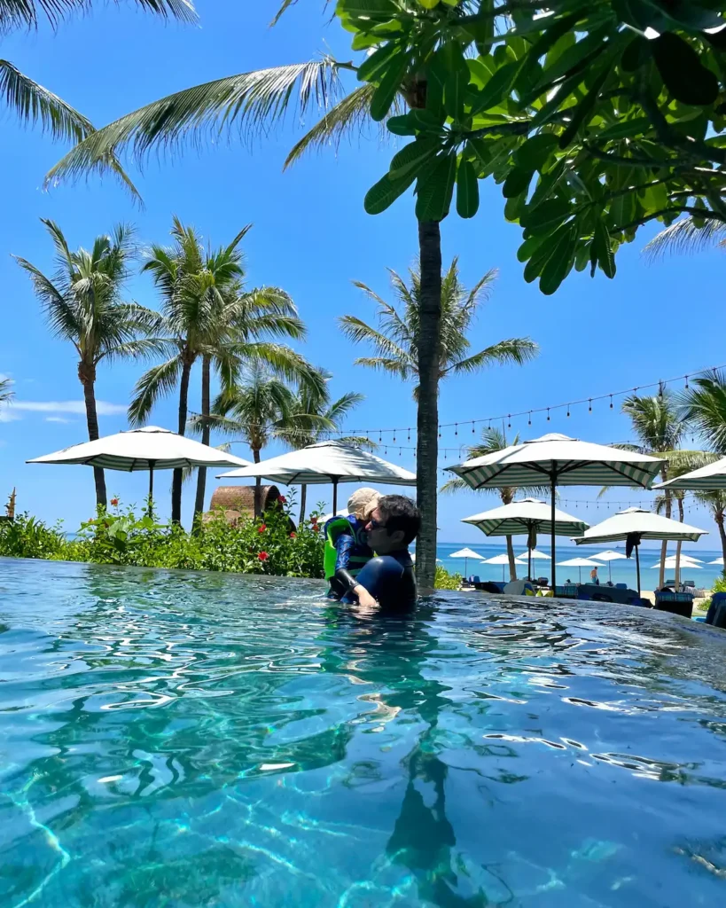 A Return to InterContinental Danang Sun Peninsula Resort family time at InterContinental Danang Sun Peninsula Resort garden pool