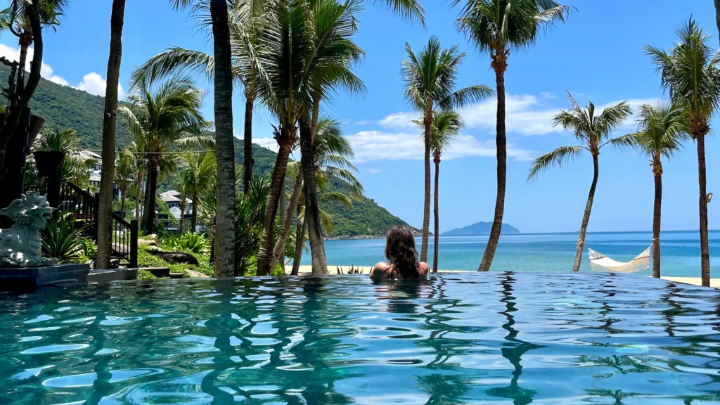 A Return to InterContinental Danang Sun Peninsula Resort Stunning infinity pool view at InterContinental Danang Sun Peninsula Resort