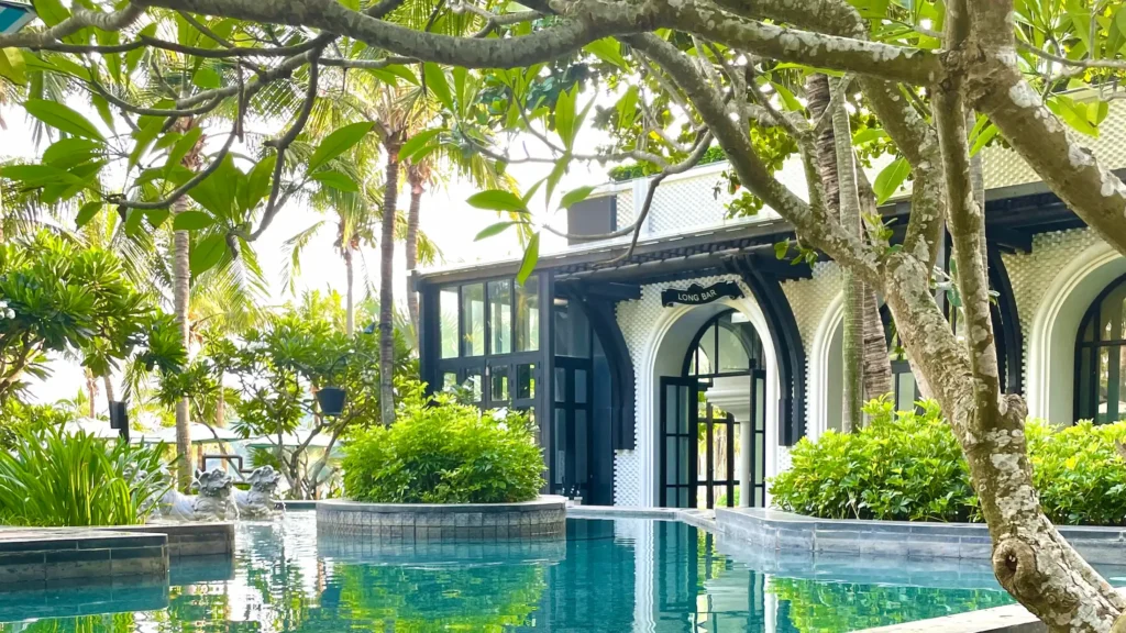 A Return to InterContinental Danang Sun Peninsula Resort garden pool at InterContinental Danang Sun Peninsula Resort